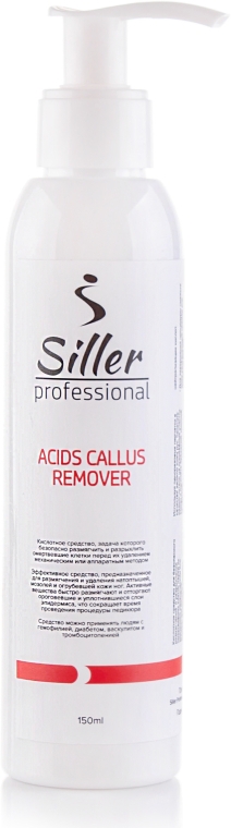 Средство для кислотного педикюра - Siller Professional Callus Remover Acids
