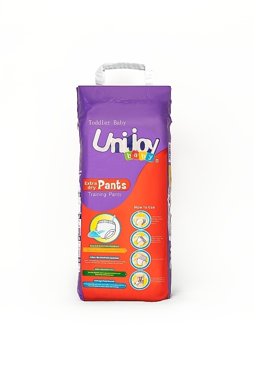 Ультратонкі трусики-підгузки Soft Pants 40 шт XXL 15-19 кг - Unijoy — фото N2