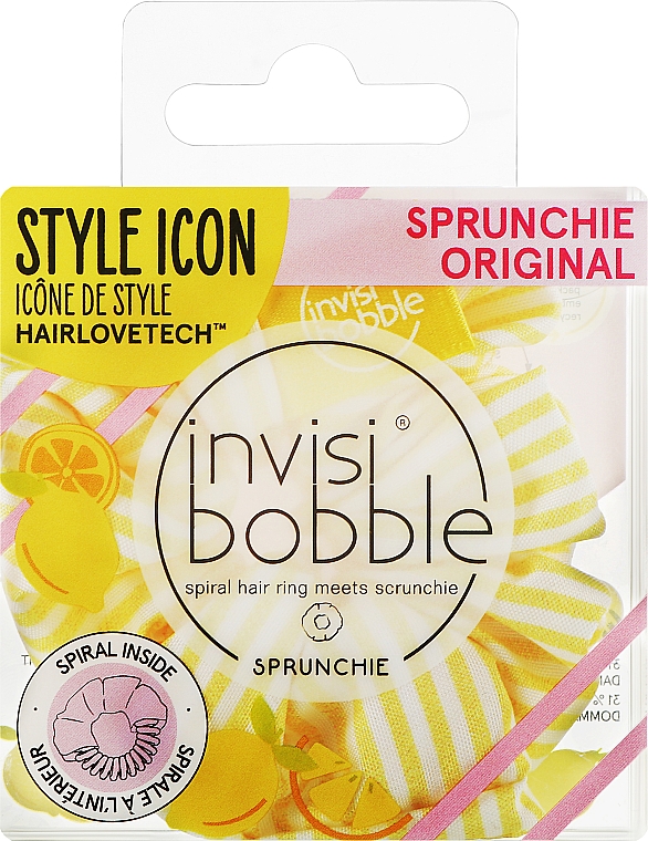 Резинка-браслет для волос - Invisibobble Sprunchie Fruit Fiesta My Main Squeeze — фото N1
