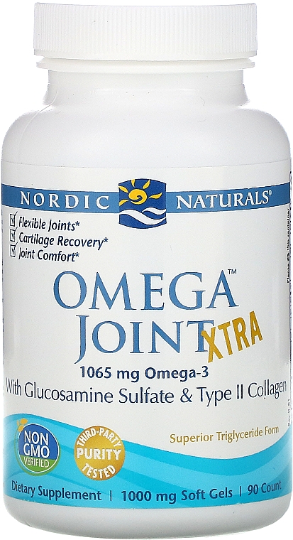 Харчова добавка для суглобів "Омега Екстра", 1065 мг - Nordic Naturals Omega Joint Xtra — фото N1