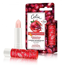 Парфумерія, косметика Бальзам для губ з олією граната - Celia Protective Lipstick Pomegranate Oil Lip Balm