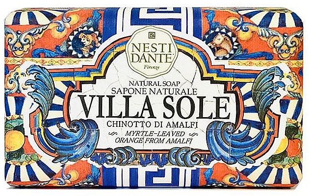 Мило з ароматом лимона та білих квітів - Nesti Dante Villa Sole — фото N1