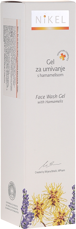 Очищающий гель для лица - Nikel Face Wash Gel with Hamamelis — фото N2