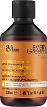 Духи, Парфюмерия, косметика Шампунь для волос после пребывания на солнце - EveryGreen After Sun Shampoo Rigenerating Action