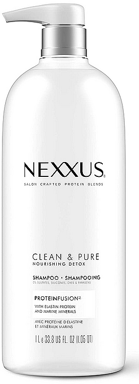 Питательный детокс-шампунь для волос - Nexxus Clean & Pure Nourishing Hair Detox Shampoo  — фото N1