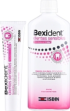 Набор - Isdin Bexident Sensitive (toothpaste/75ml + mouth/wash/500ml) — фото N2