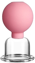 Парфумерія, косметика Вакуумна банка для масажу, рожева, розмір XL - Deni Carte