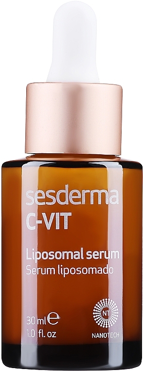 Ліпосомальна сироватка з вітаміном С - SesDerma C-VIT Liposomal Serum — фото N3