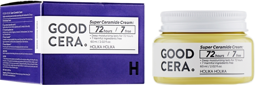 Увлажняющий крем с церамидами для чувствительной и сухой кожи лица - Holika Holika Good Cera Super Cream Sensitive — фото N1