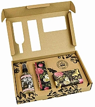 Набір - The English Soap Company Kew Gardens Osmanthus Rose Hand Care Gift Box (soap/240g + h/cr/75ml + san/100ml) — фото N2