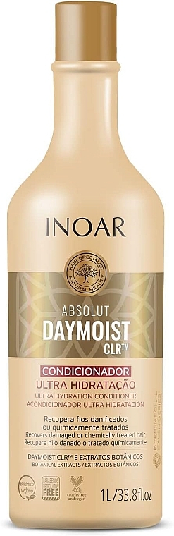 Увлажняющий кондиционер для волос - Inoar Absolut Daymoist CLR Ultra Moisturizing Conditioner — фото N1