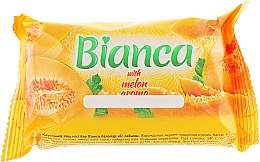 Духи, Парфюмерия, косметика Мыло туалетное твердое "Дыня" - Bianca Melon Aroma Soft Soap