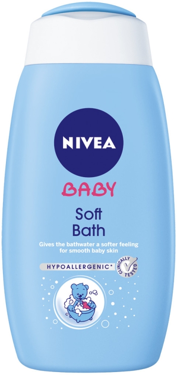 Крем-пена для ванны - NIVEA Baby Soft Bath — фото N1