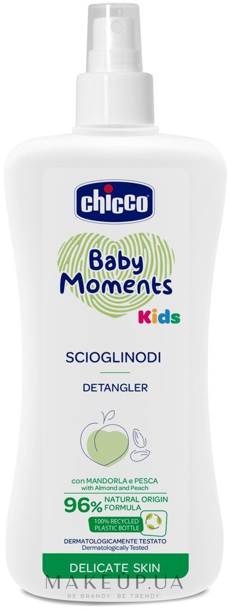 Спрей для легкого расчесывания волос - Chicco Baby Moments Kids — фото 200ml
