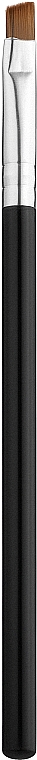 Пензлик для макіяжу CS-104, скошений ворс, чорний - Cosmo Shop — фото N1