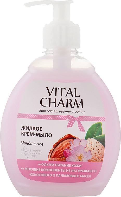 Рідке крем-мило "Мигдаль" - Vital Charm Almond