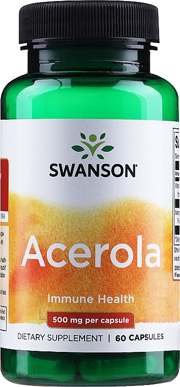 Пищевая добавка "Ацерола" - Swanson Acerola 500 mg — фото N1