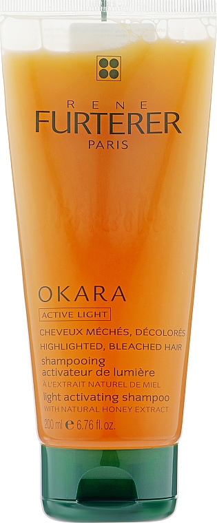 Шампунь для сияния мелированных волос - Rene Furterer Okara Illuminating Light Activating Shampoo — фото N1
