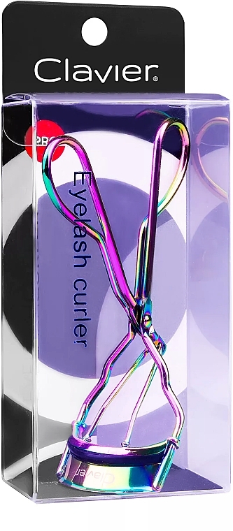 Щипці для завивання вій, райдужні - Clavier Pro Eyelash Curler Rainbow — фото N3