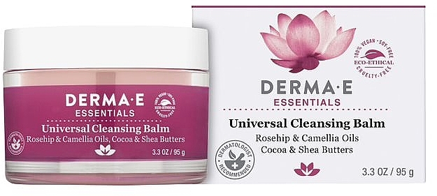 Универсальный отшелушивающий бальзам для лица - Derma E Essentials Universal Cleansing Balm — фото N3