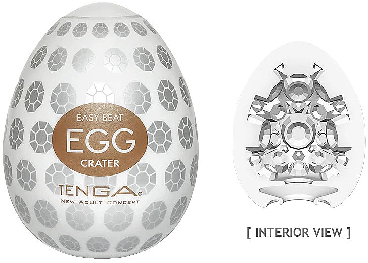 Мастурбатор "Яйцо" - Tenga Egg Crater — фото N2