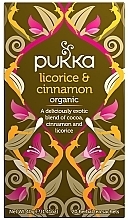 Духи, Парфюмерия, косметика Органический чай "Солодка и корица" - Pukka Herbs Licorice & Cinnamon