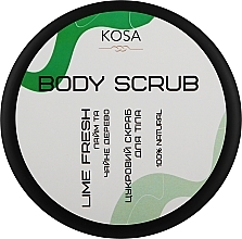 Скраб для тела "Лайм" - Kosa Body Scrub — фото N1