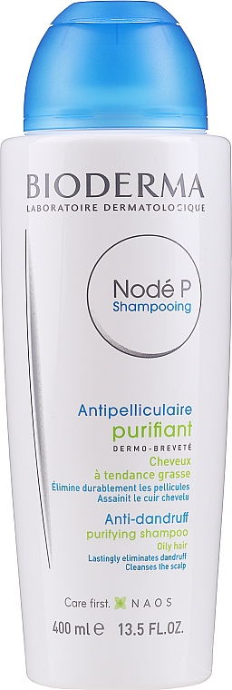 Шампунь проти лупи для чутливої шкіри голови - Bioderma Node P Anti-Dandruff Soothing Shampoo — фото N1