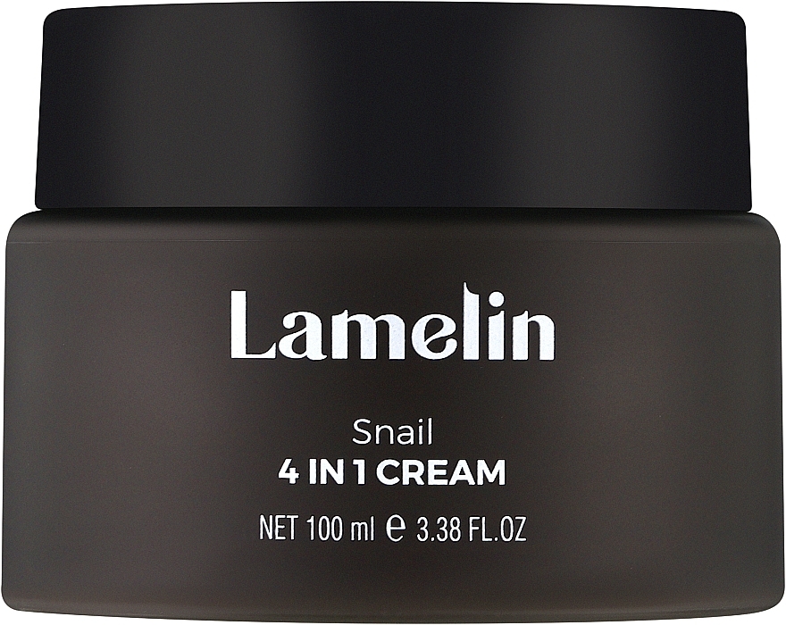 Восстанавливающий крем для лица с муцином улитки 4 в 1 - Lamelin Snail 4-In-1 Cream — фото N1