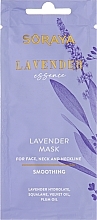 Парфумерія, косметика Розгладжувальна маска з лавандою для обличчя, шиї й зони декольте - Soraya Lavender Essence