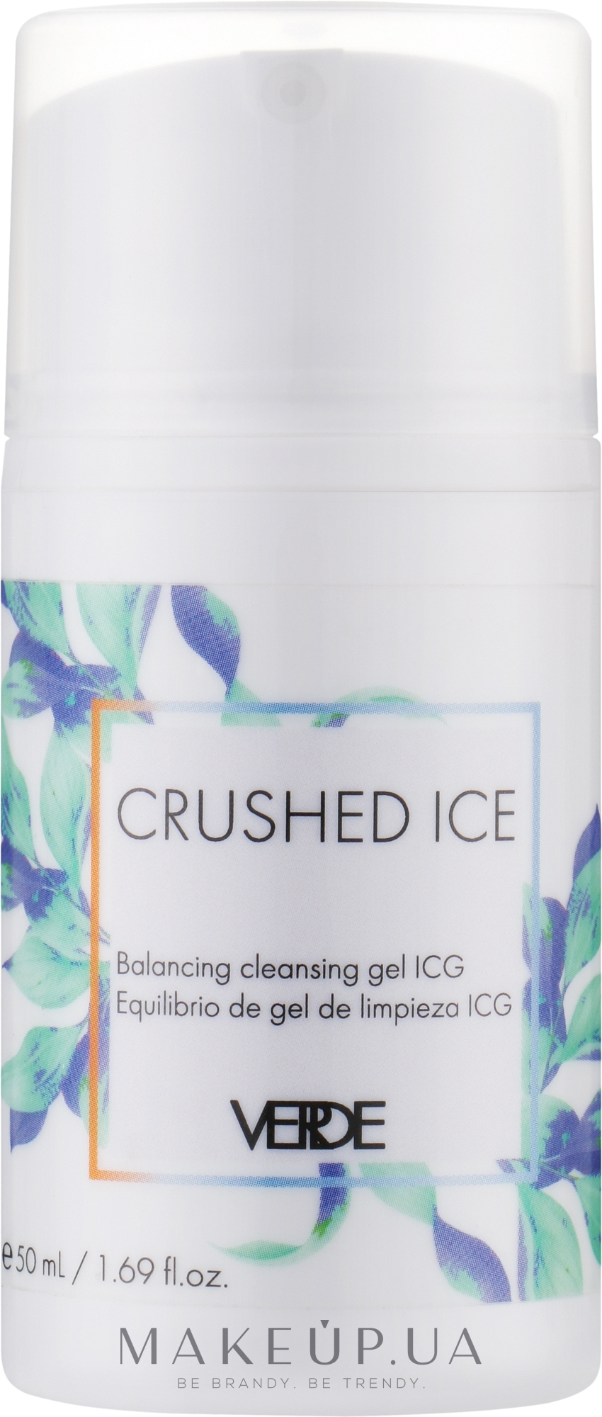 Гель для умывания "Crushed Ice" - Verde Cleansing Gel — фото 50ml