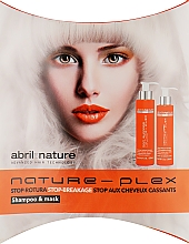 Набор - Abril Et Nature Nature-Plex (shampoo/30ml + mask/30ml) — фото N1