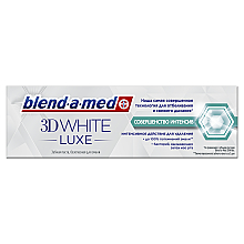 Зубная паста "Совершенство интенсивного действия" - Blend-A-Med 3D White Luxe — фото N2