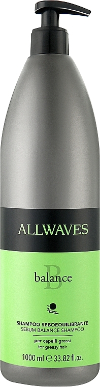 Шампунь для жирного волосся - Allwaves Balance Sebum Balancing Shampoo — фото N3