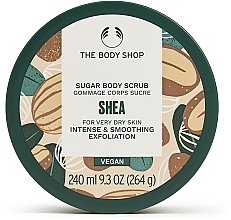 Скраб для тіла "Ші" - The Body Shop Shea Exfoliating Sugar Body Scrub — фото N3