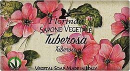 Мило натуральне "Тубероза" - Florinda Tuberose Vegetal Soap — фото N2