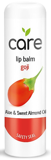 Бальзам для губ "Ягоды Годжи" - Quiz Cosmetics Lip Balm Care Goji — фото N1