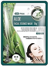 Духи, Парфюмерия, косметика Тканевая маска для лица с алоэ - Mitomo 512 Aloe Facial Essence Mask