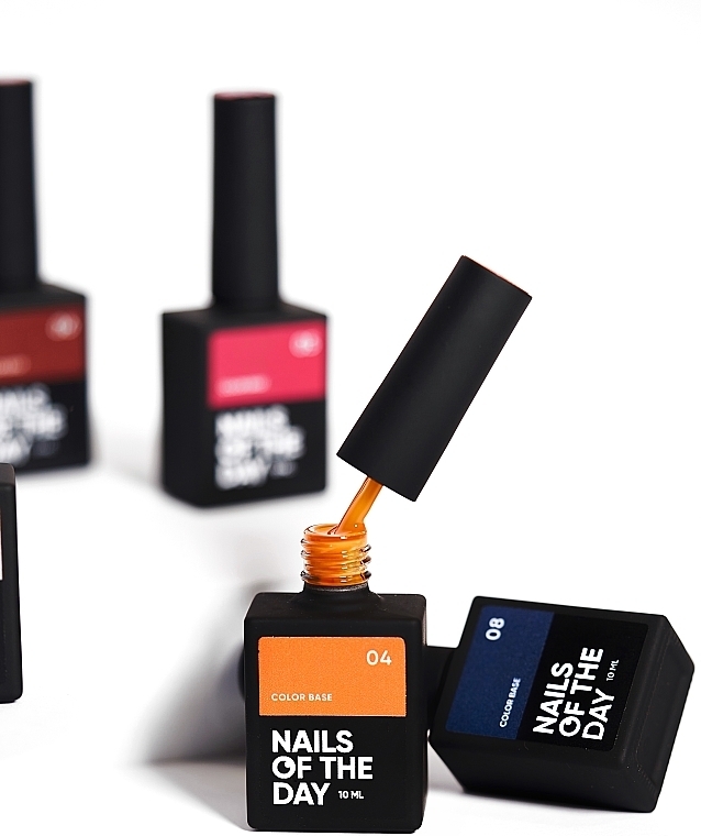 Цветное базовое покрытие для ногтей - Nails Of The Day Color Base — фото N4