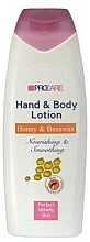 Лосьйон для рук і тіла з медом і бджолиним воском - Aries Cosmetics ProCare Honey & Beeswax Hand & Body Lotion — фото N1