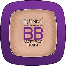 Матова пудра для обличчя - Fennel BB Powder Mattifying — фото N2