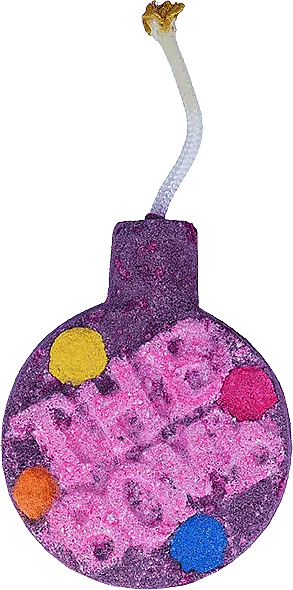 Бомбочка для ванны - Bomb Cosmetics Fizzy Rascal Watercolours — фото N1