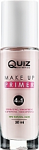 Духи, Парфюмерия, косметика Праймер под макияж 4 в 1 - Quiz Cosmetics Make Up Primer 4 In 1 