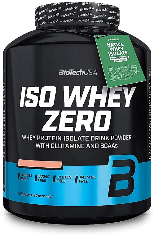 Протеїн "Ваніль" - BiotechUSA ISO Whey Zero Lactose Free Vanilla Protein — фото N1