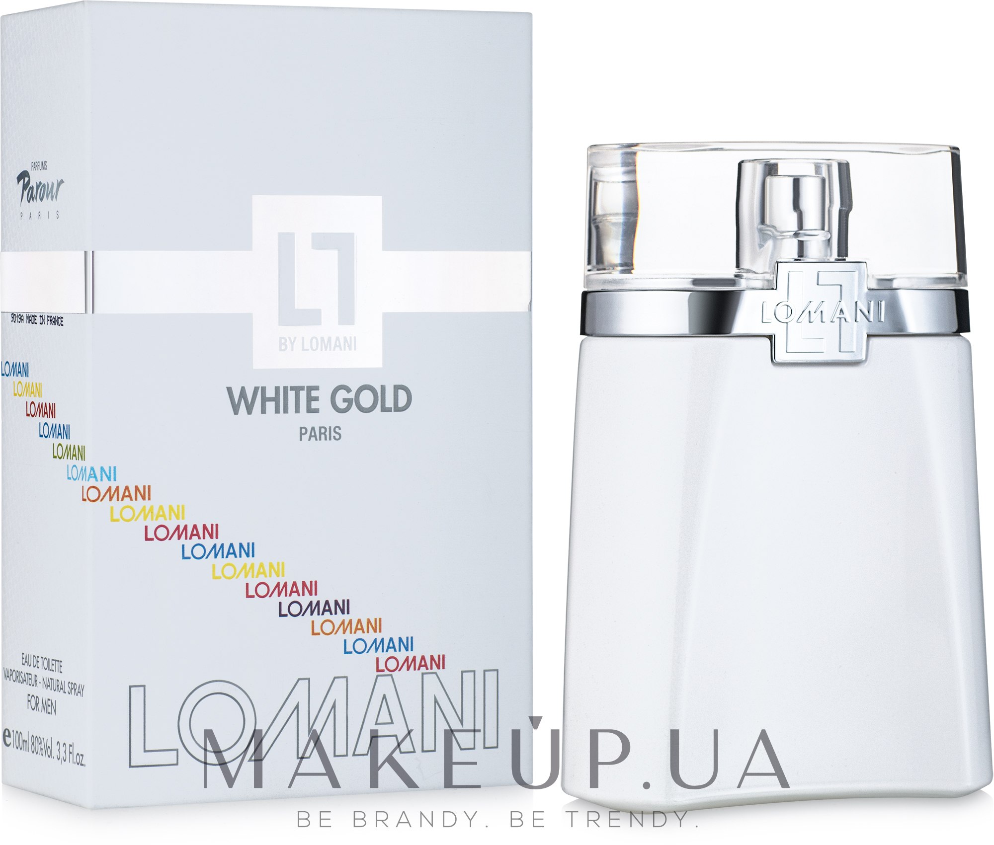Parfums Parour Lomani White Gold - Туалетная вода — фото 100ml