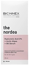 Сыворотка для лица - Bionnex The Nordea Hyaluronic Acid 2% + Arctic Algae + B5 Serum — фото N2