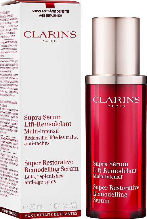 Восстанавливающая сыворотка интенсивного действия - Clarins Super Restorative Decollete and Neck Concentrate — фото N2