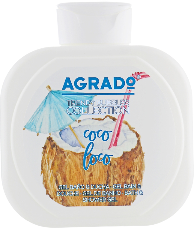 Гель для душа "Коко-локо" - Agrado Trendy Bubbles Collection Coco-Loco Shower Gel