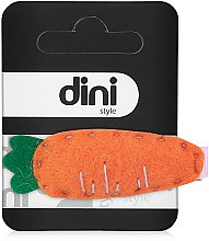 Заколка для волос "Морковь", d-531 - Dini Hand Made — фото N1