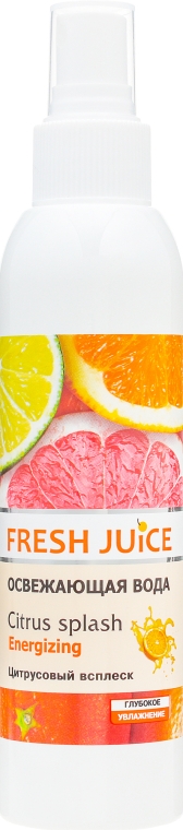 Освежающая вода для лица и тела "Цитрусовый всплеск" - Fresh Juice Citrus Splash